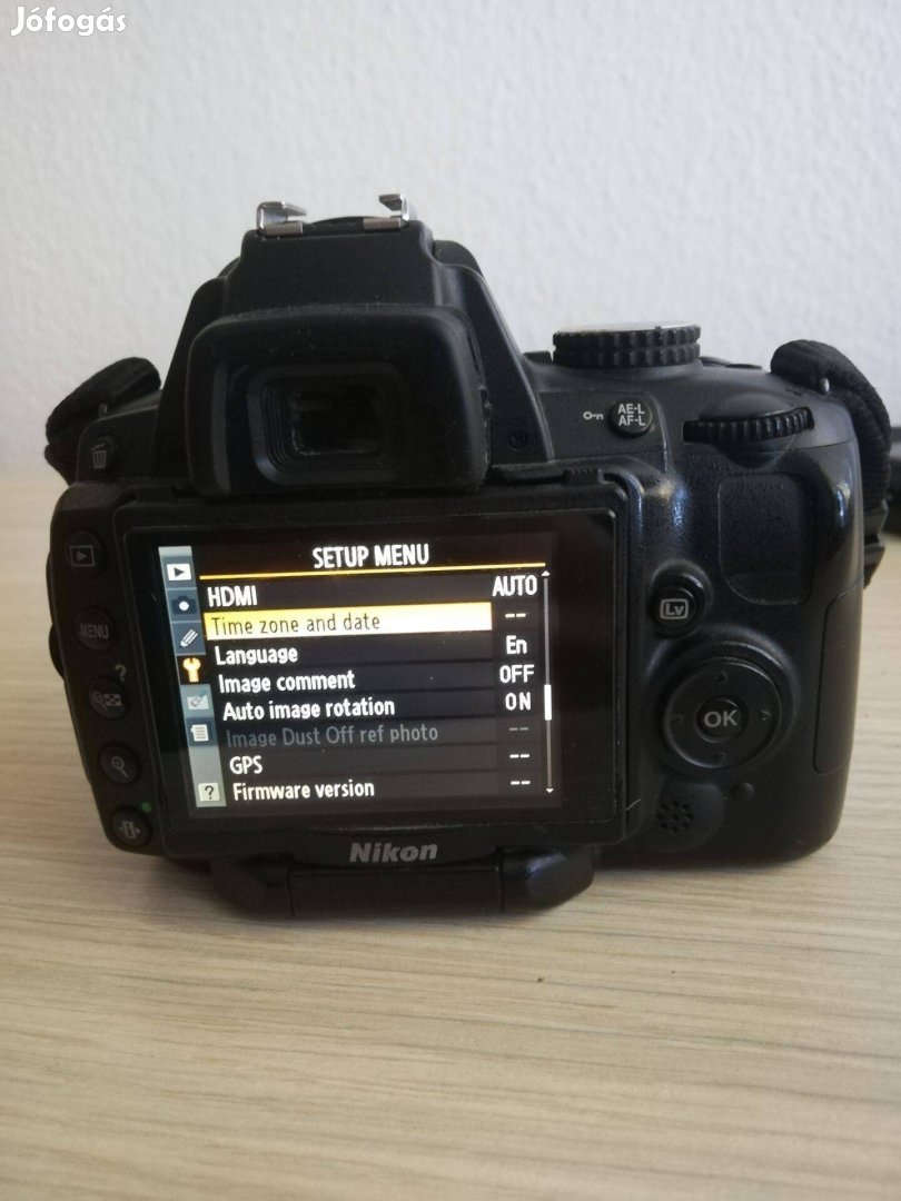 Nikon D5000 digitális fényképezőgép,objektív nélkül eladó!