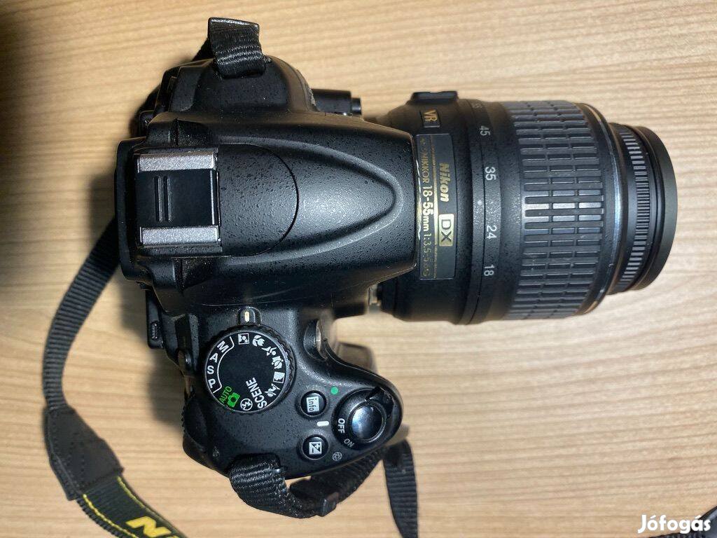 Nikon D5000 fényképezőgép