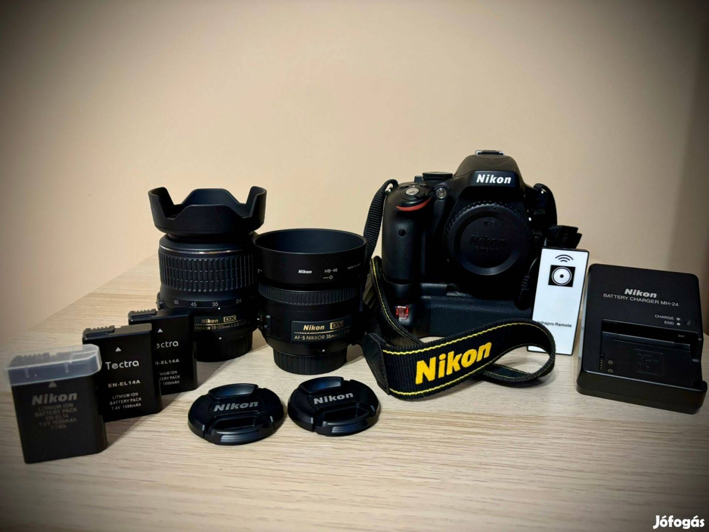 Nikon D5100 DSLR szett