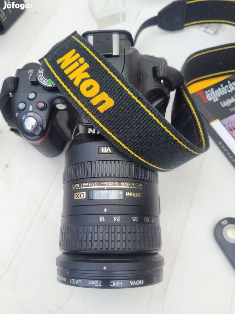 Nikon D5100 fényképezőgép szett