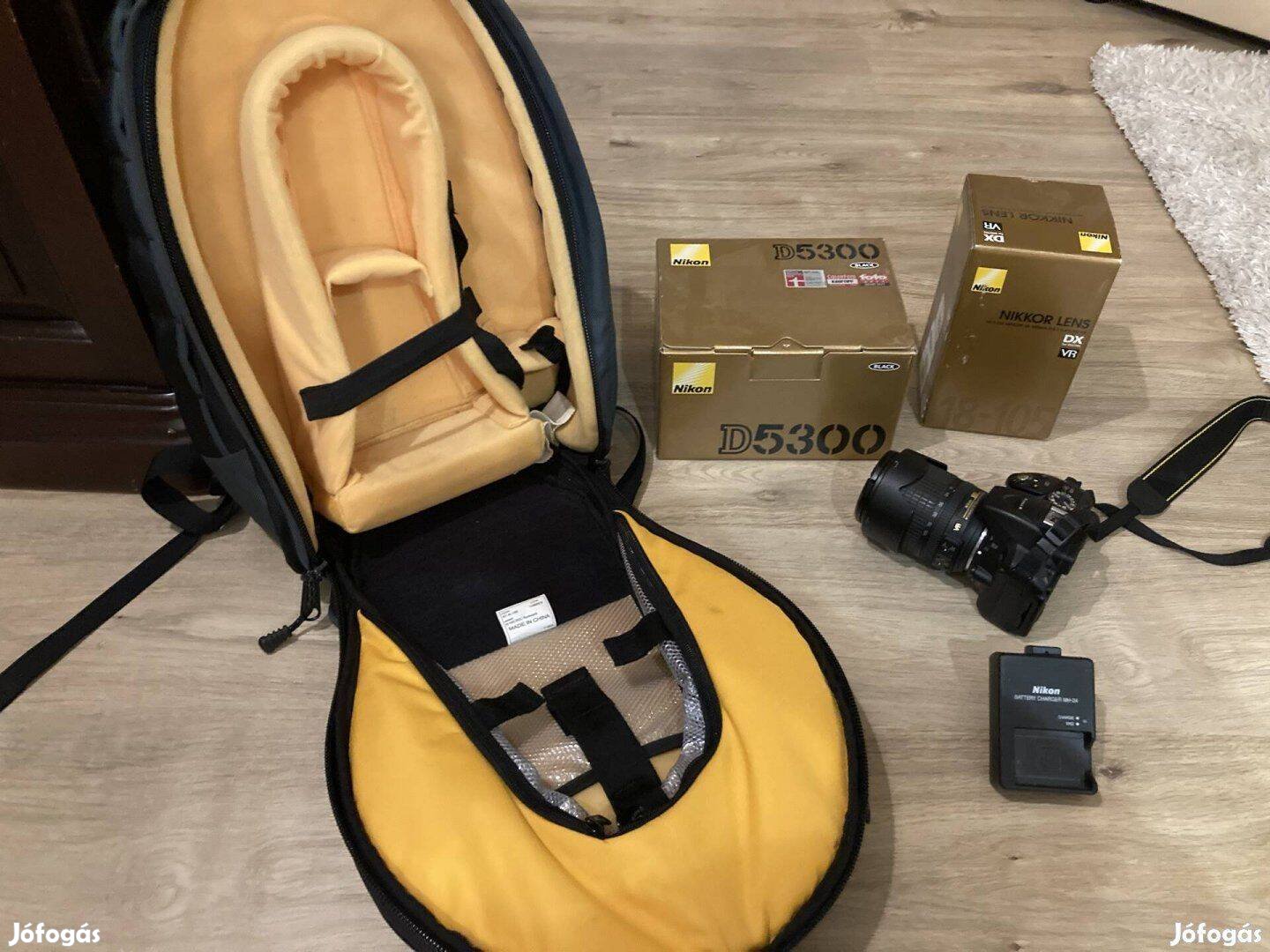 Nikon D5300 Tükörreflex fényképezőgép és kamera