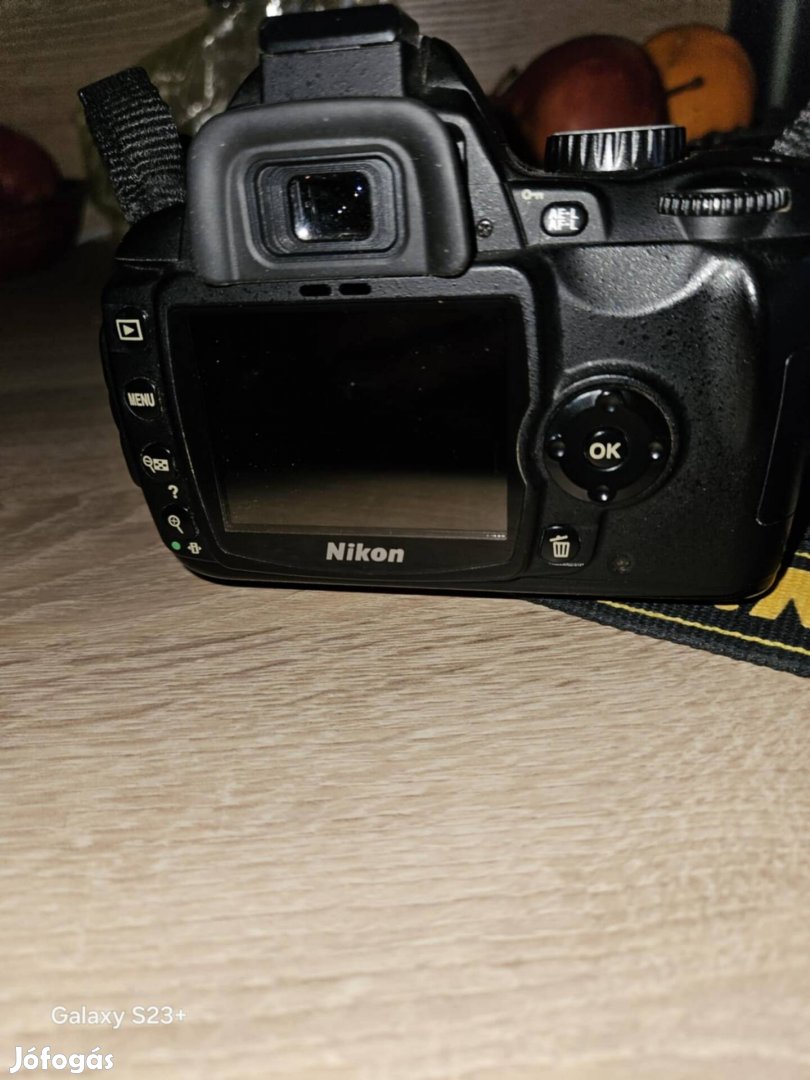 Nikon D60 Tamron Teleobjektívvel