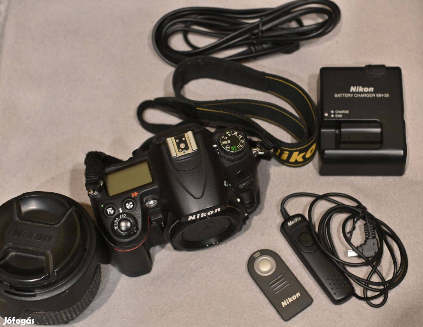 Nikon D7000 fényképezőgép és AF Zoom Nikkor 24-85 mm objektív eladó