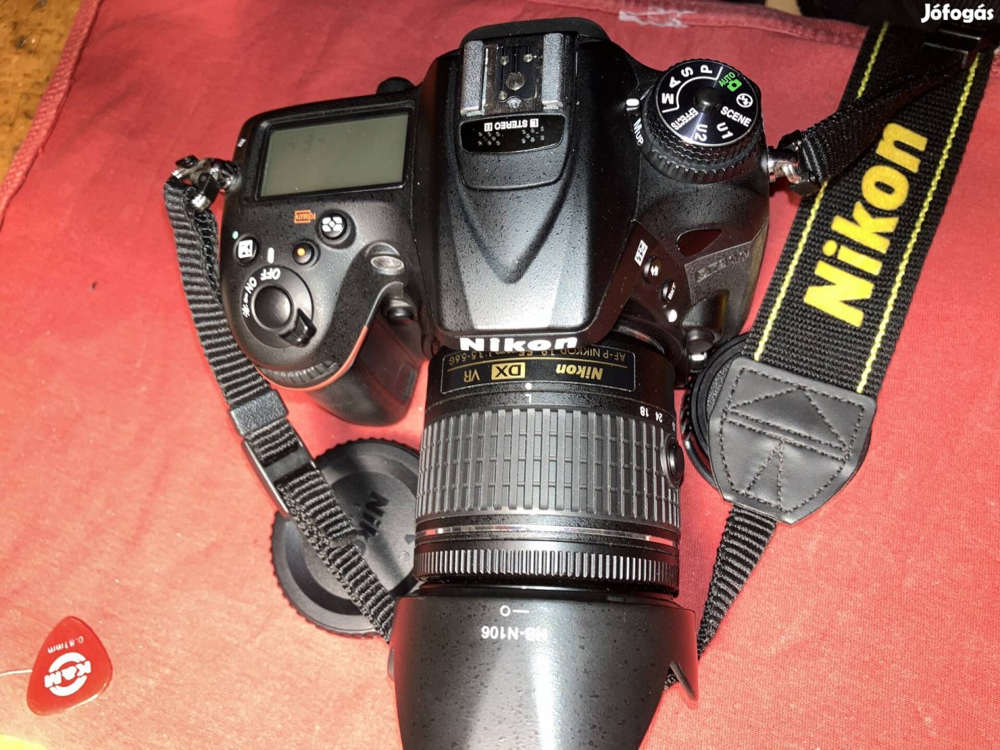 Nikon D7200 + 18-55 VR G zoom objektív!