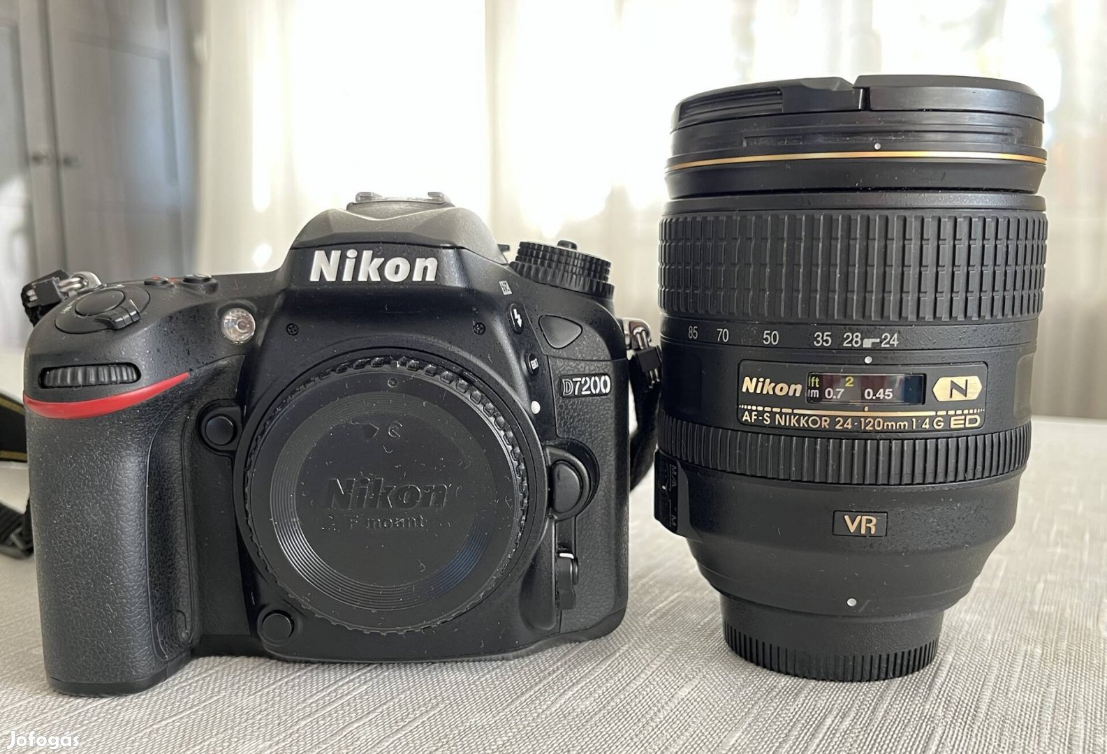 Nikon D7200 fényképezőgép 