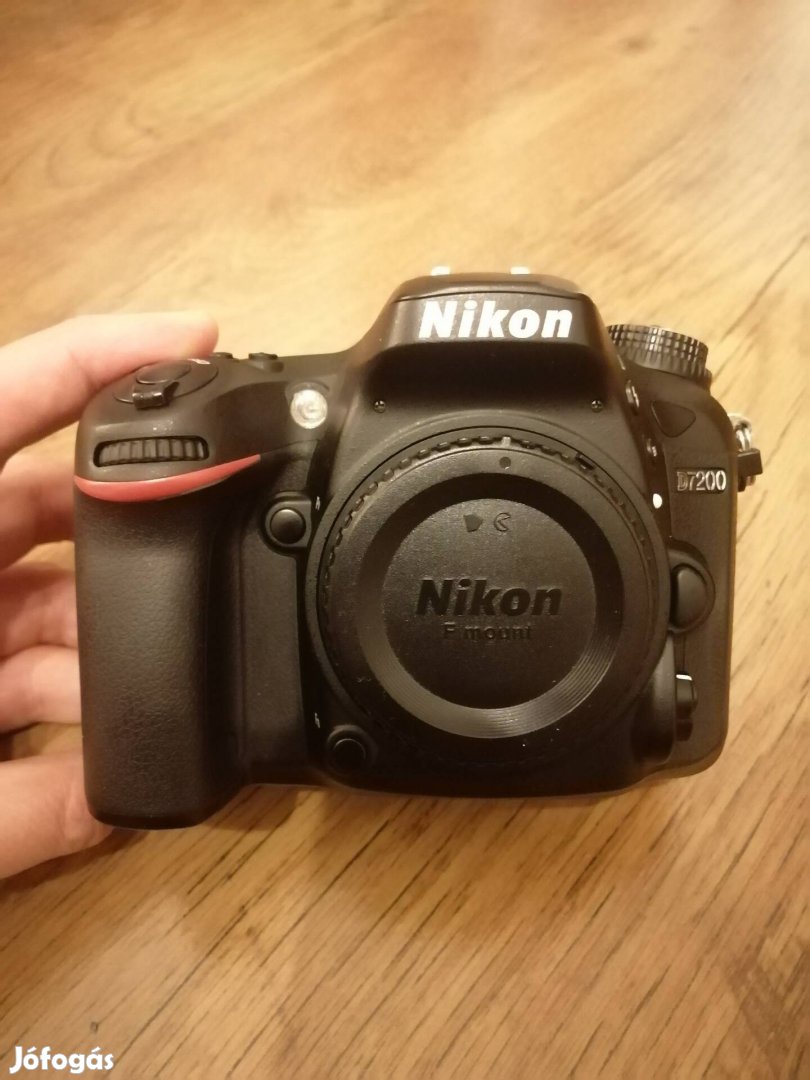 Nikon D7200 fényképezőgép váz (alacsony expó) 