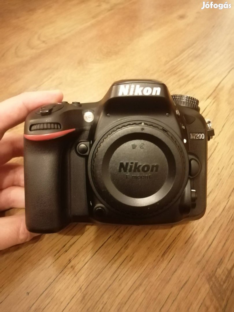 Nikon D7200 fényképezőgép váz (alacsony expóval)