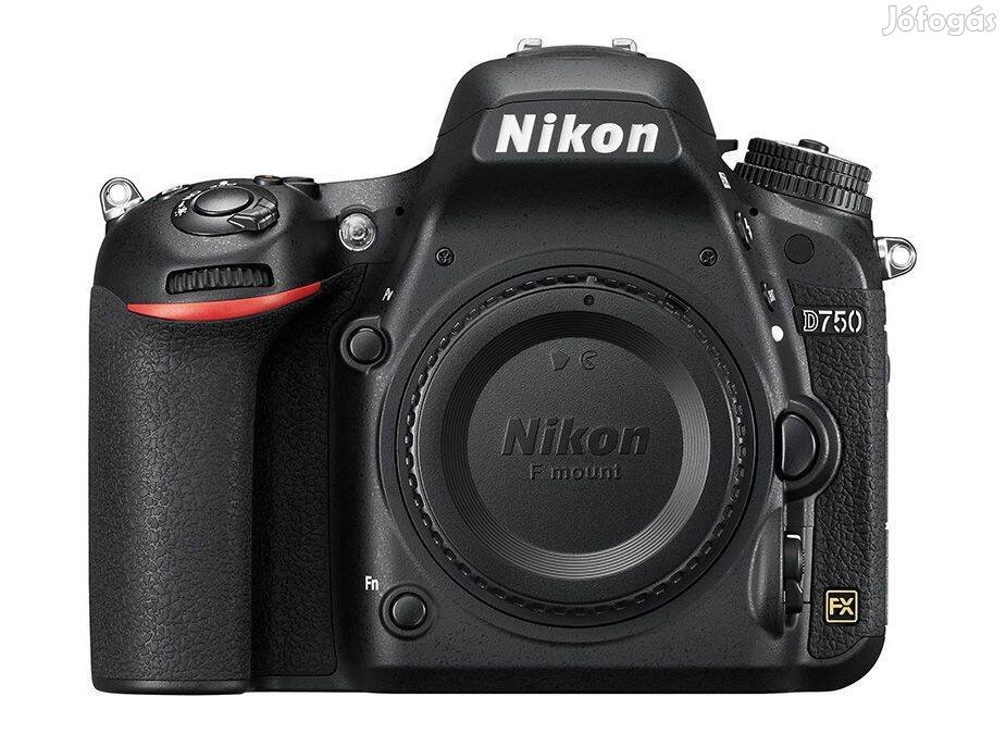 Nikon D750 fényképezőgép váz | 6 hó magyar garancia!