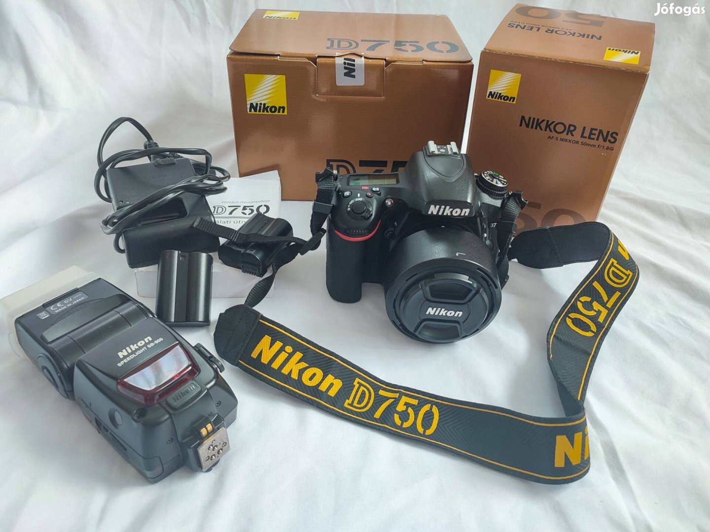 Nikon D750 tükörrefléexes fényképezőgép Fullframe