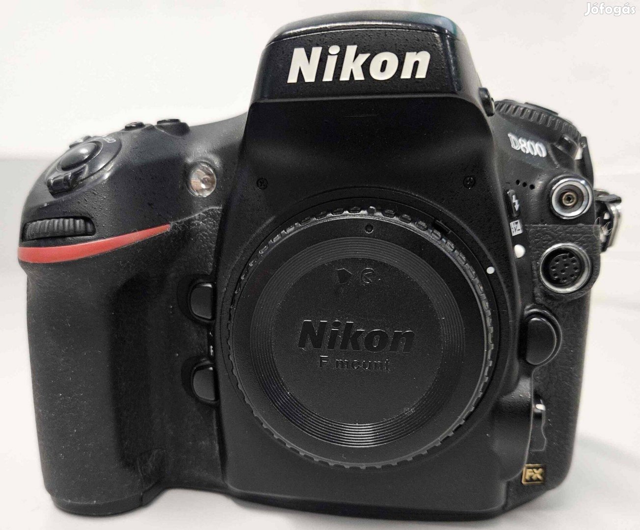 Nikon D800 gépváz Serial:6144261 Exposzám: 56348