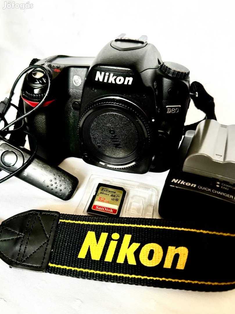 Nikon D80 hibás tartozékok