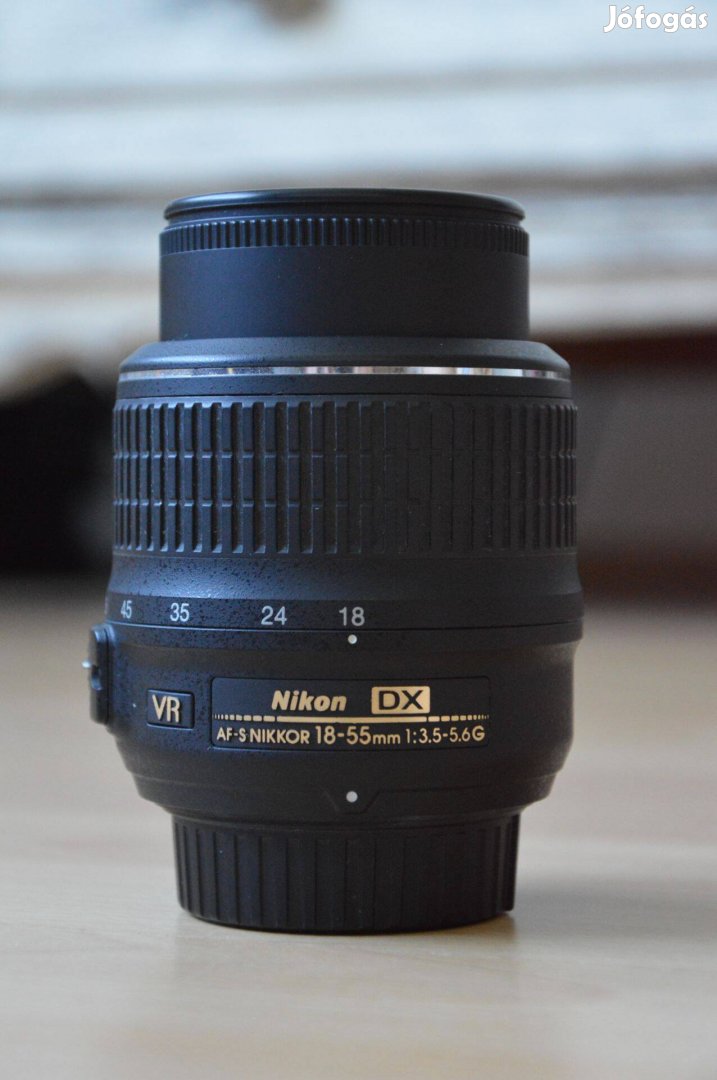 Nikon DX 18-55 mm-es VR Objektív + szűrők
