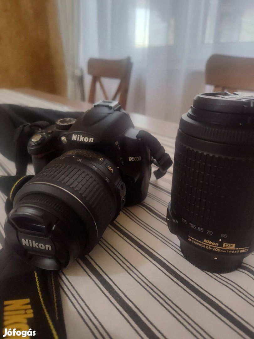 Nikon D 5000 fényképezőgép