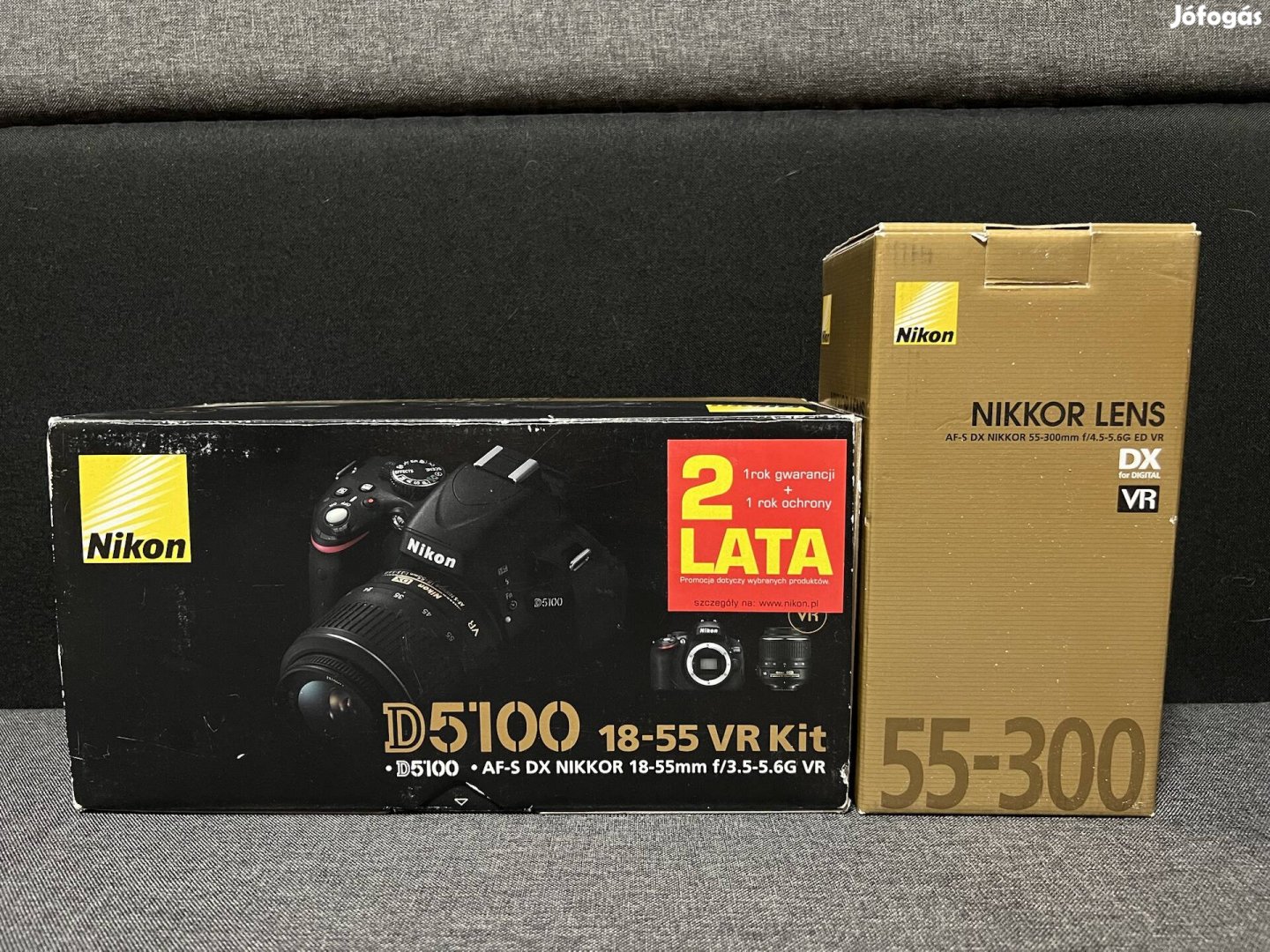 Nikon D 5100 18-55 VR kit Nikkor lens 55-300