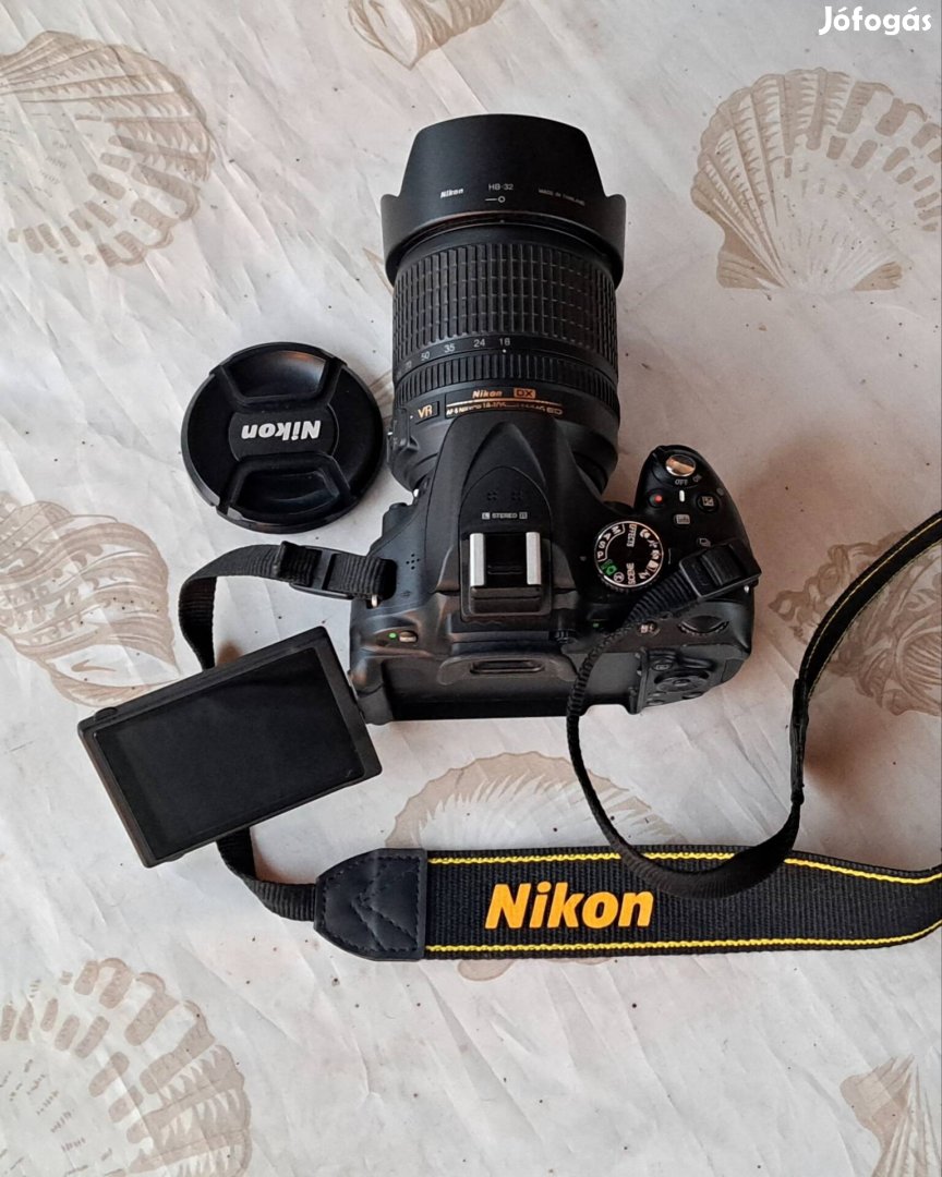 Nikon D 5200 fényképezőgép makulátlan állaptban eladó.