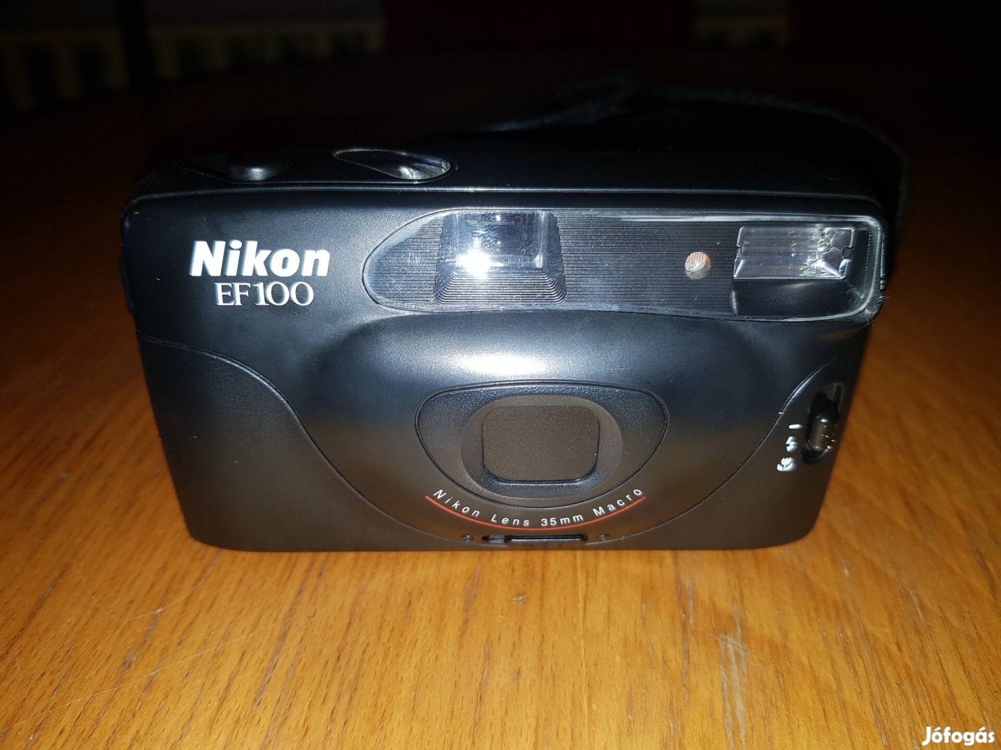 Nikon EF100 macro filmes fényképezőgép jó motor vaku