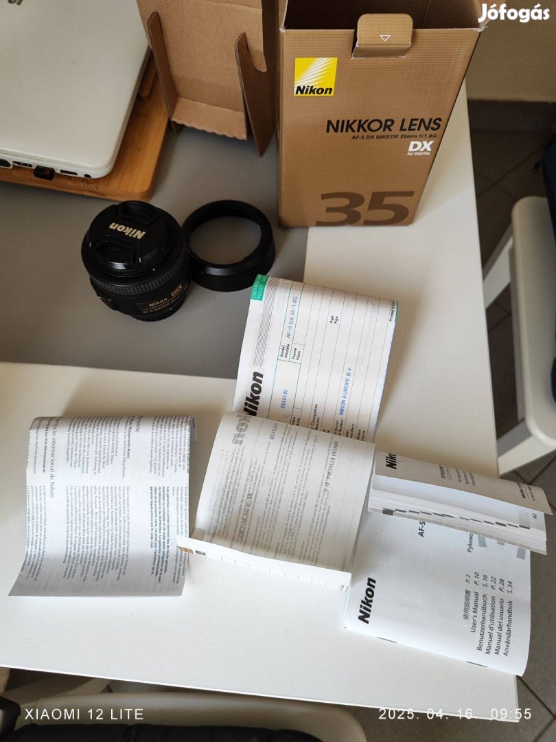Nikon Objektív 35mm f/1.8G