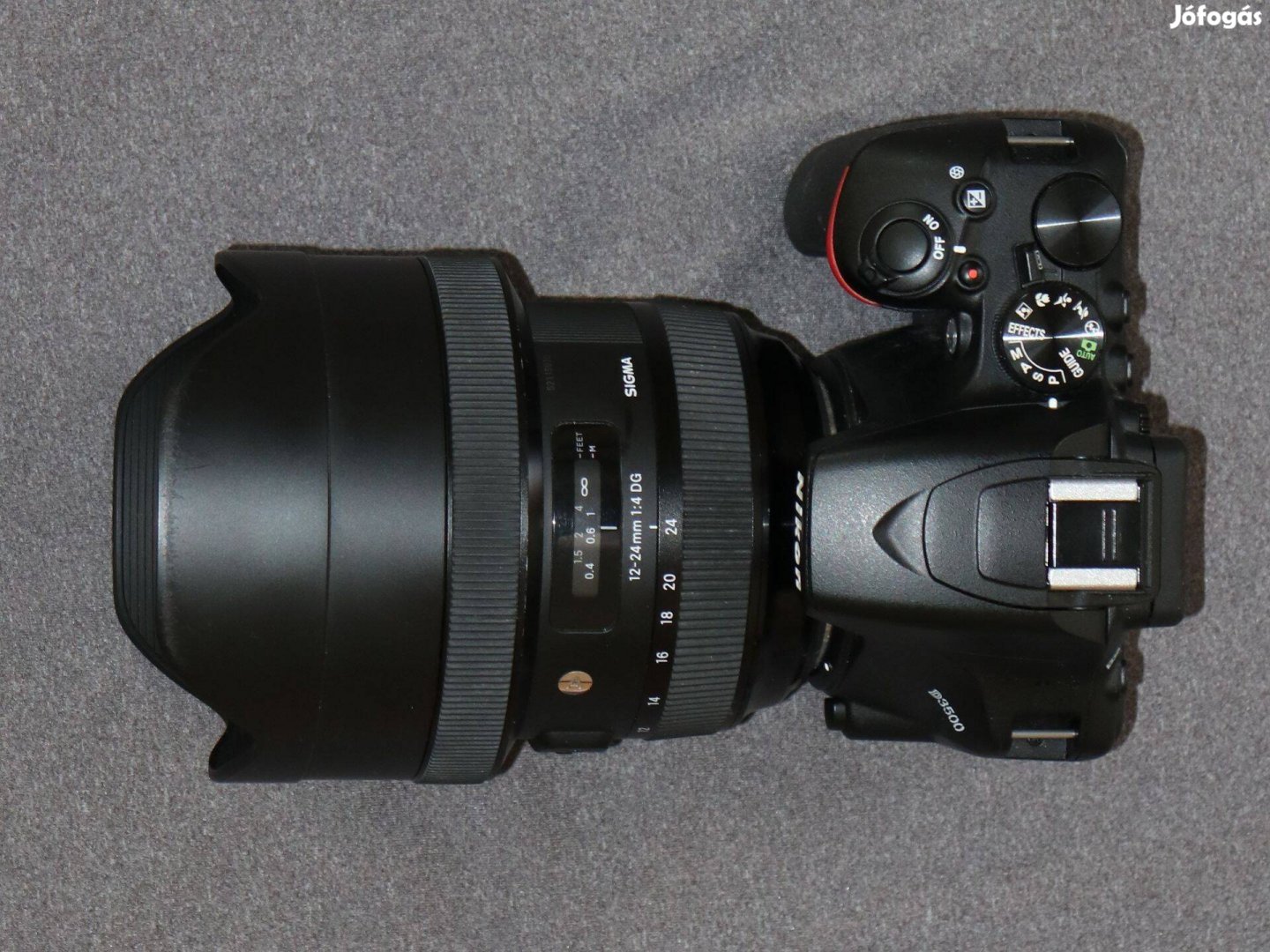 Nikon Sigma 12-24 mm 4 ART DG dobozában ( 12-24mm )