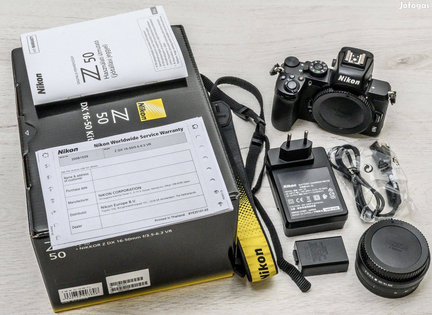 Nikon Z50 DX 16-50 kit eladó