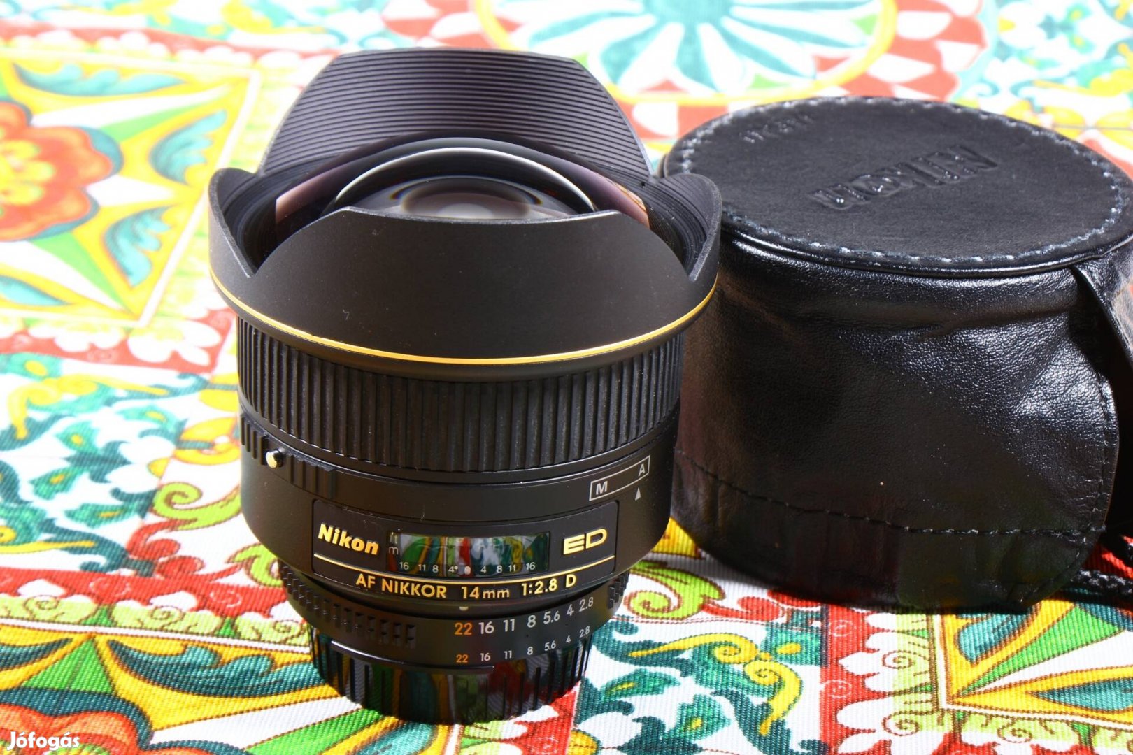 Nikon af 2.8 14mm D nikkor objektív 