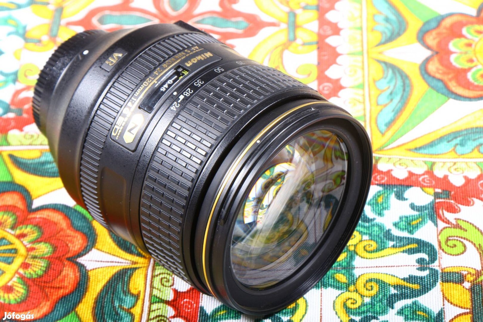 Nikon af-s 24-120mm f4 ED VR nikkor objektív 
