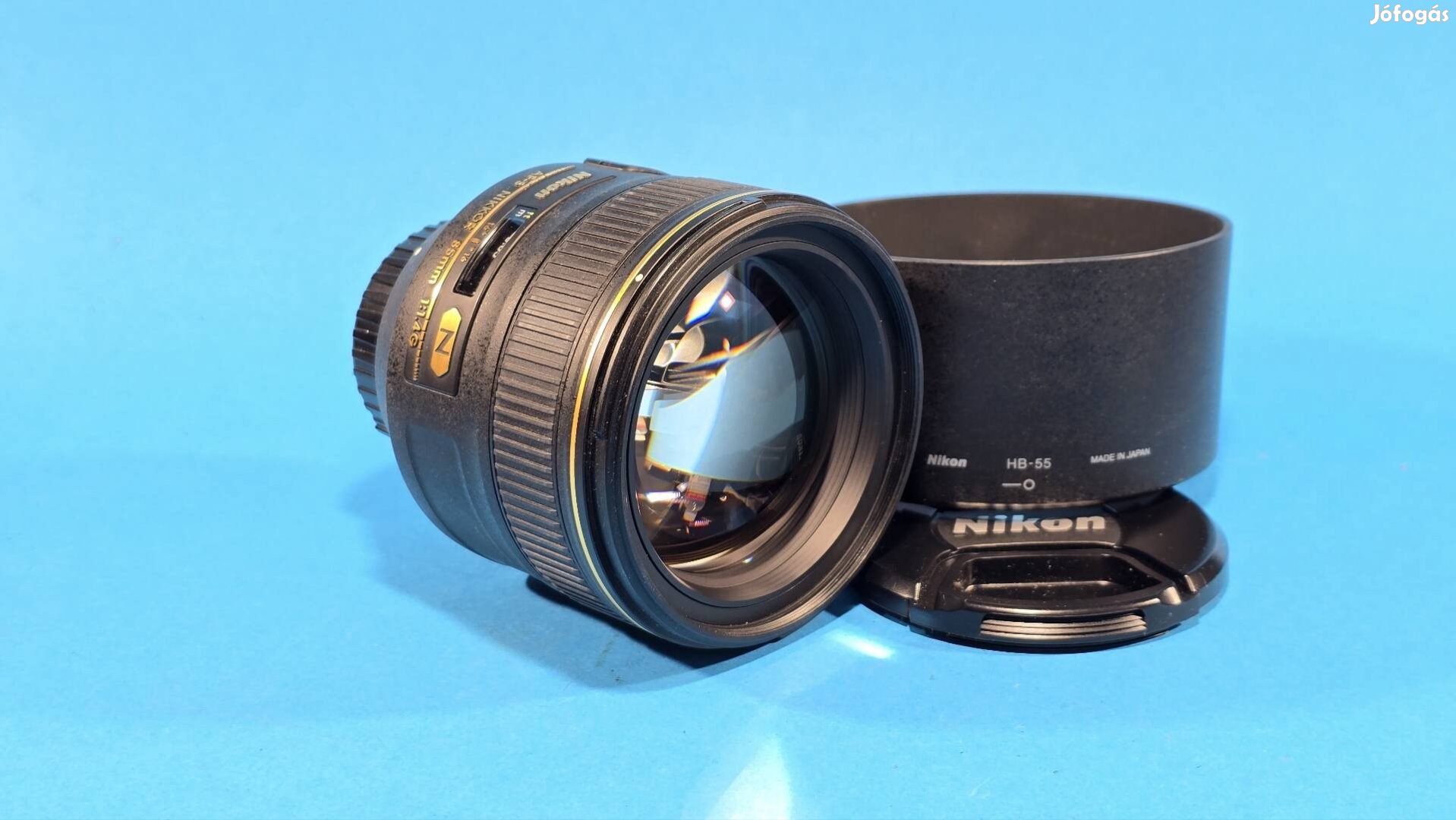 Nikon af-s nikkor 1.4/85mm G objektív 85mm