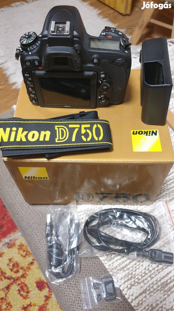 Nikon d750 újszerű 5723 expó