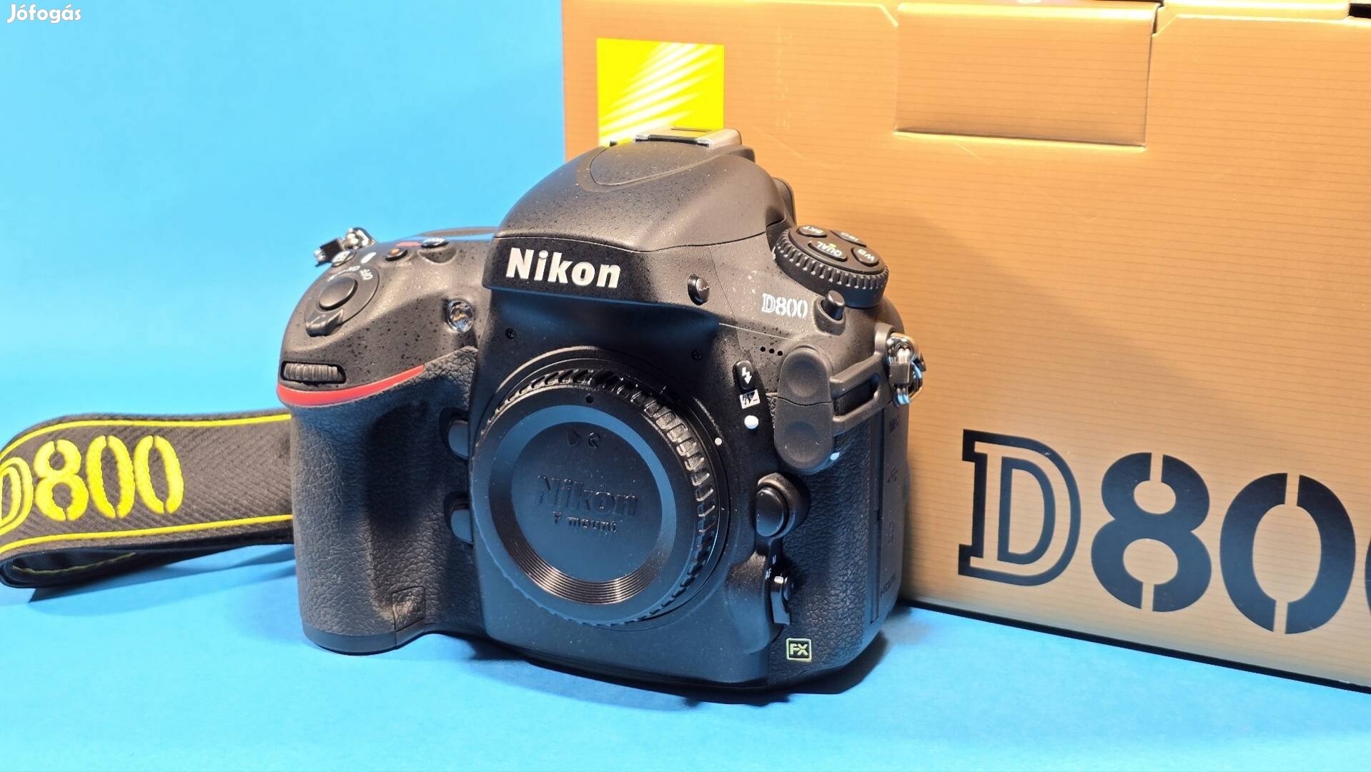 Nikon d800 fényképezőgép váz 8 expó!!