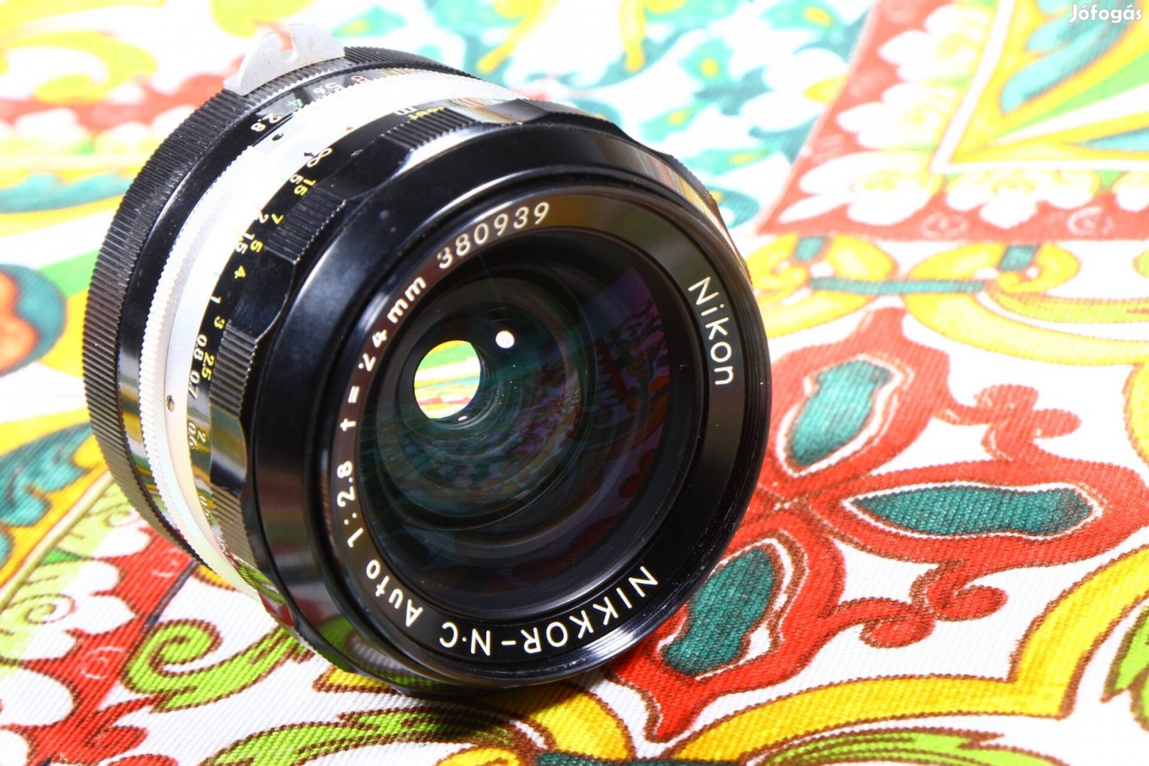 Nikon non ai 2.8 24mm Nikkor objektív 