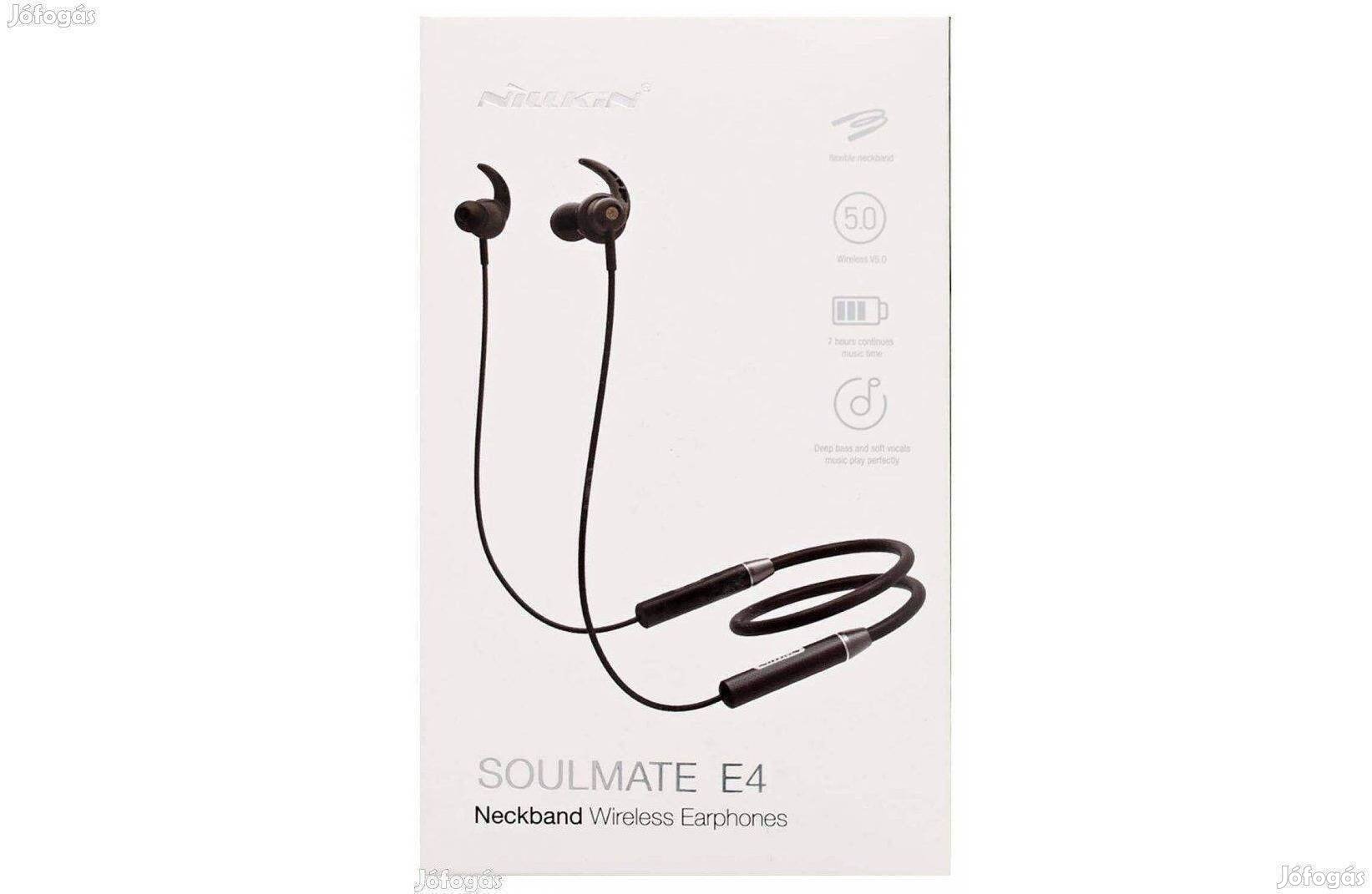 Nillkin Soulmate E4 Bluetooth fülhallgató Fekete Színben