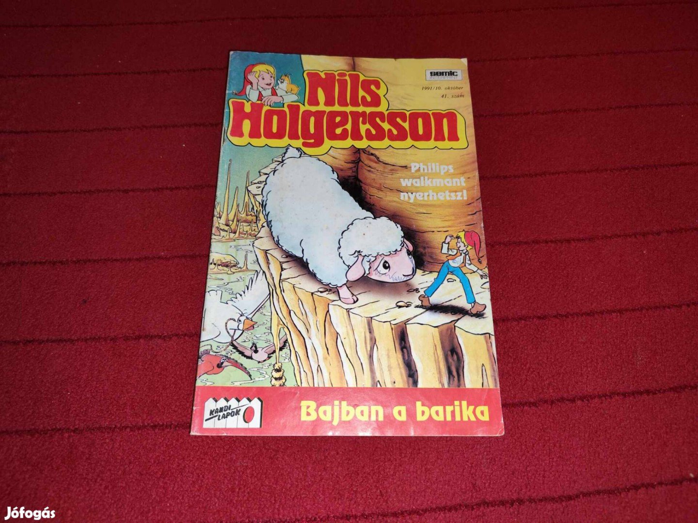 Nils Holgersson 41. (szépséghibás)