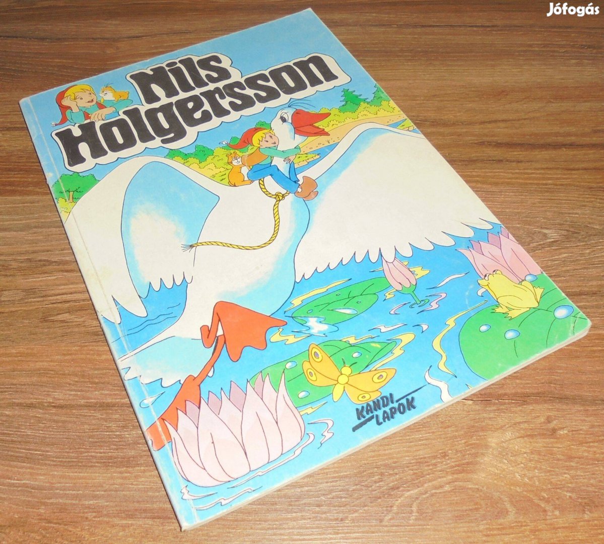 Nils Holgersson csodálatos utazása a vadludakkal (színes képregény)