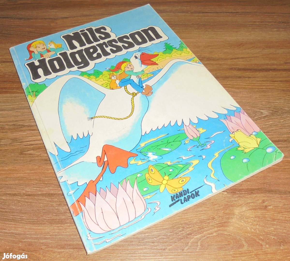 Nils Holgersson csodálatos utazása a vadludakkal (színes képregény)