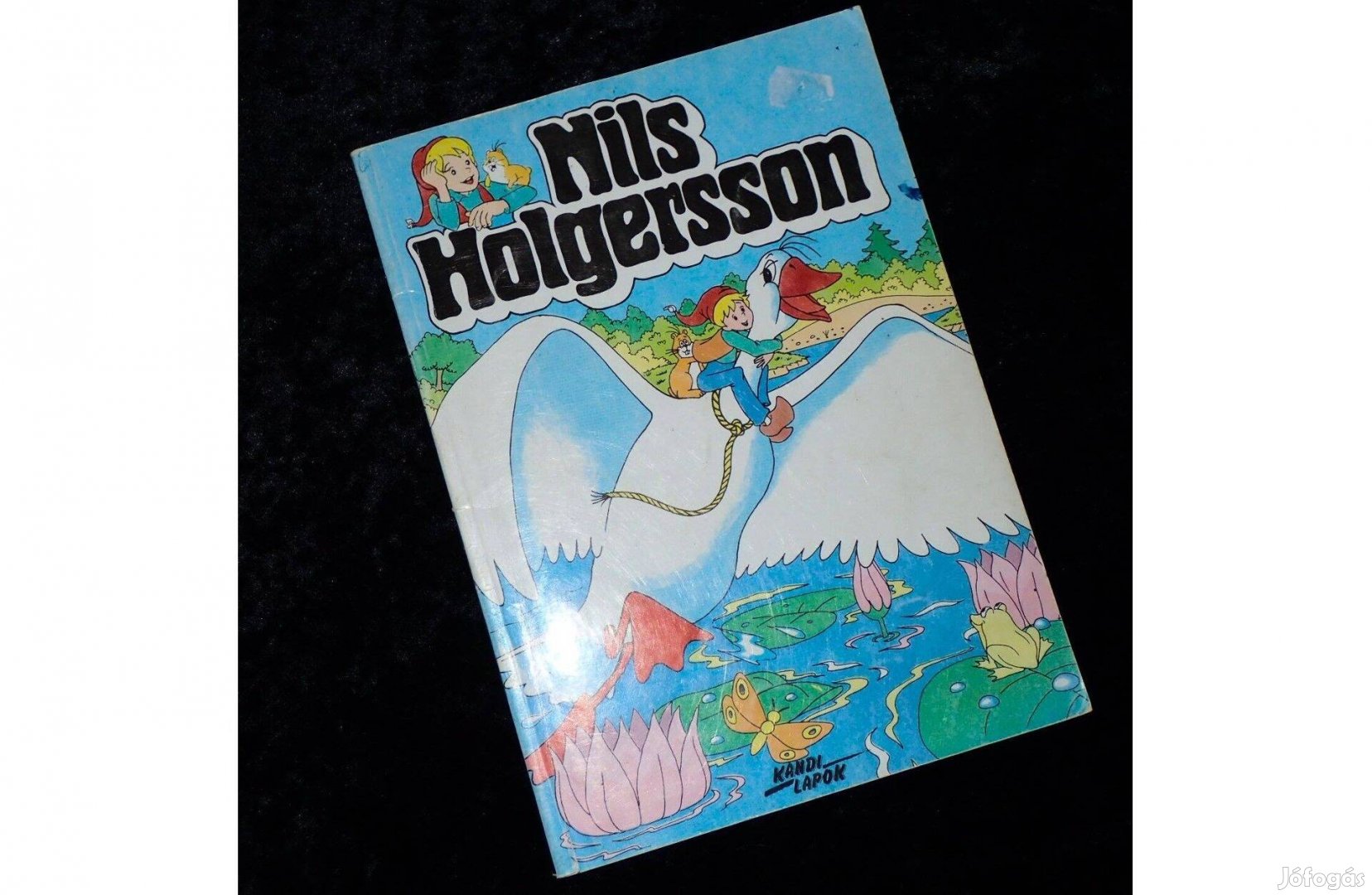 Nils Holgersson retro képregény újszerű 1989