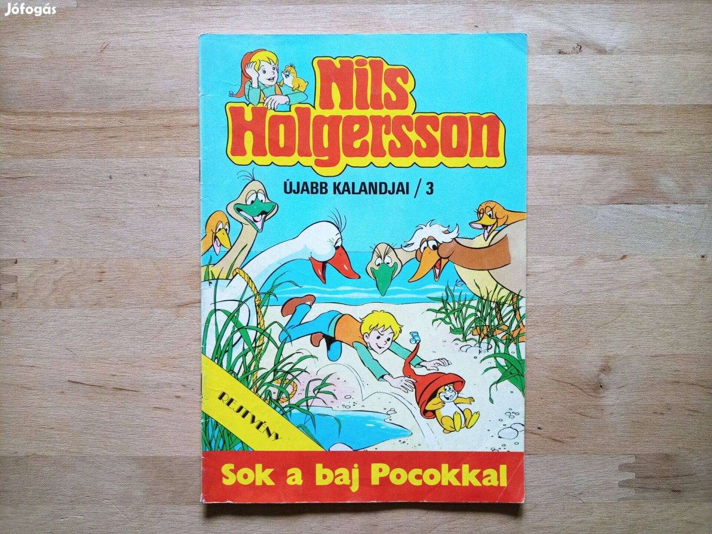 Nils Holgersson újabb kalandjai /3 retró képregény