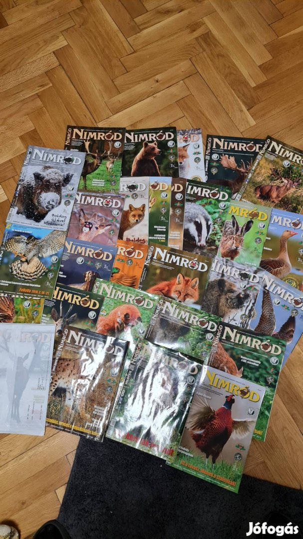 Nimród vadász magazin gyűjtemény 2015-2018