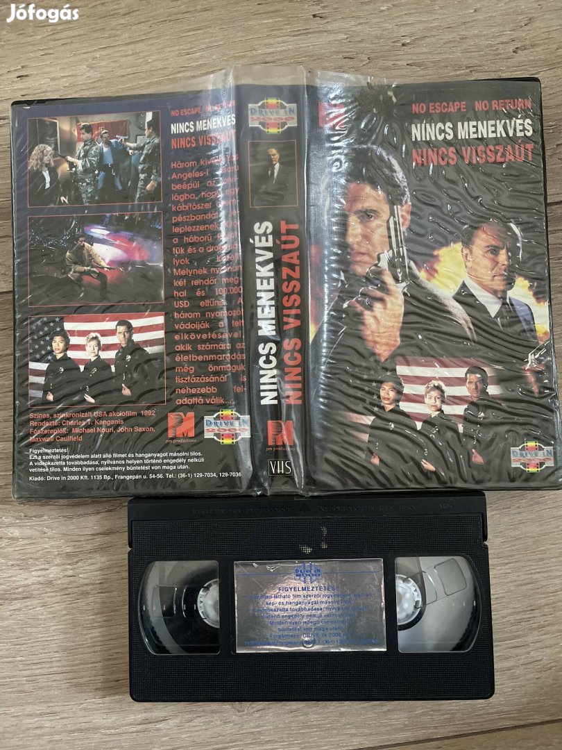 Nincs menekvés nincs visszaút vhs