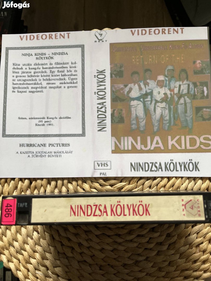 Nindzsa kölykök vhs n