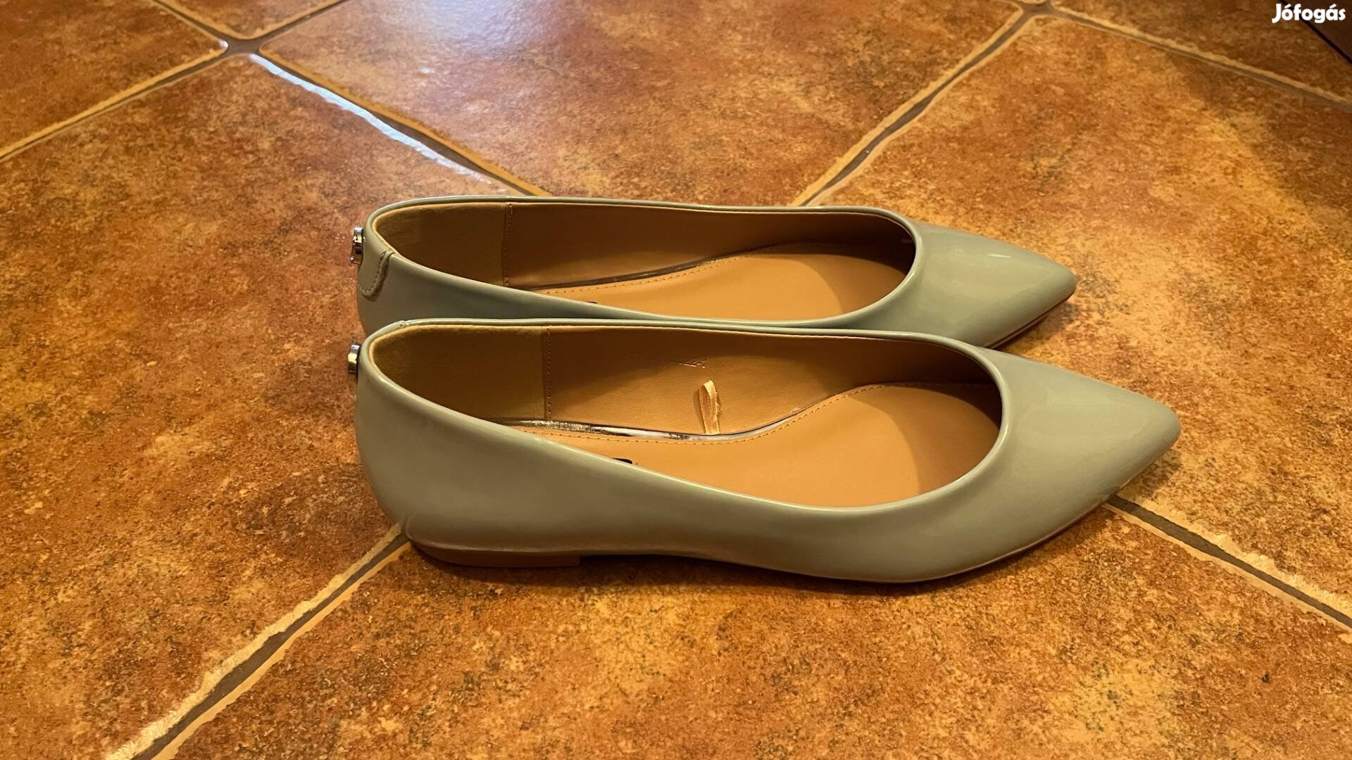 Nine West 37-es, kék balerinacipő eladó