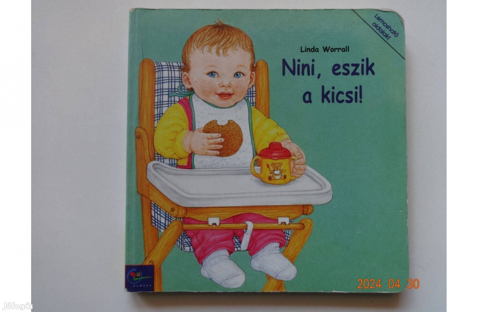 Nini, Eszik A Kicsi! - kemény lapos mesekönyv lemosható oldalakkal