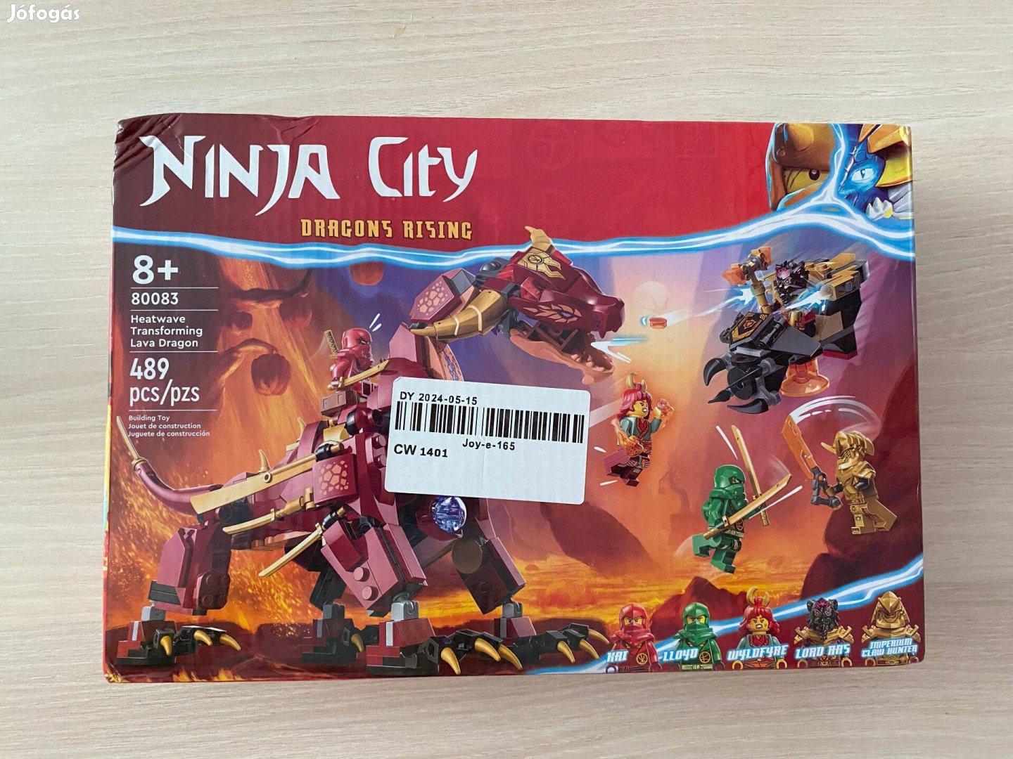 Ninja city építőjáték bontatlan új