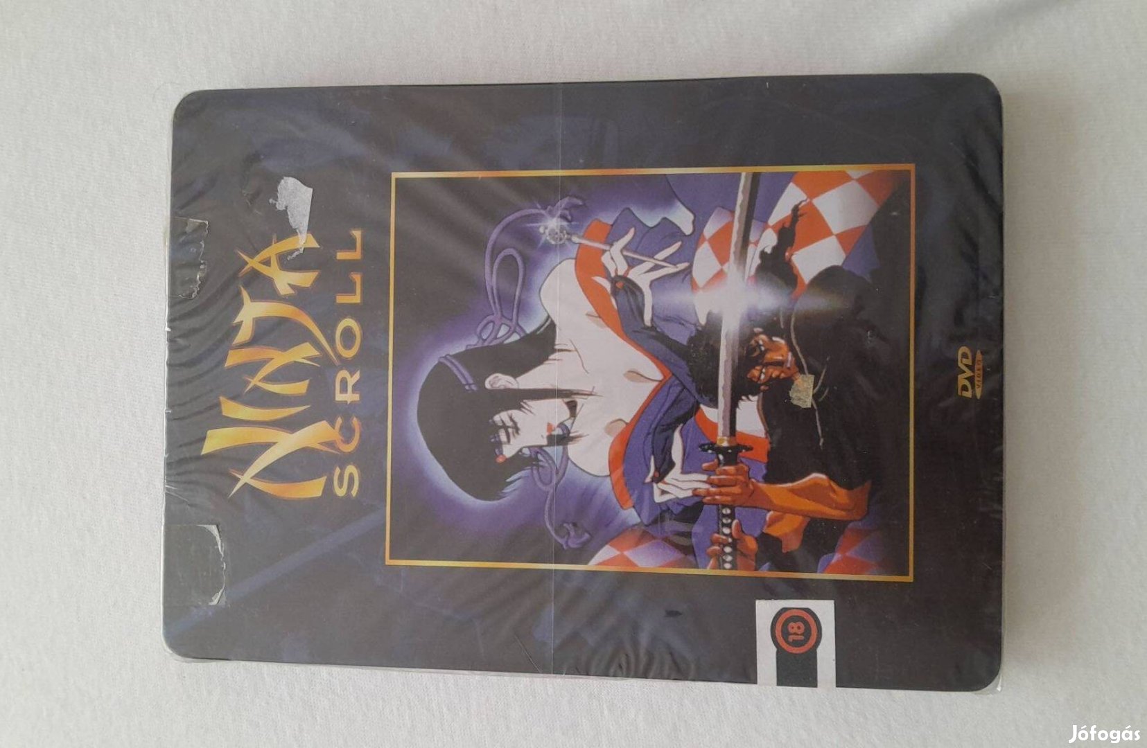 Ninja scroll DVD steelbook Anime új,magyar+ japán 2 dvd