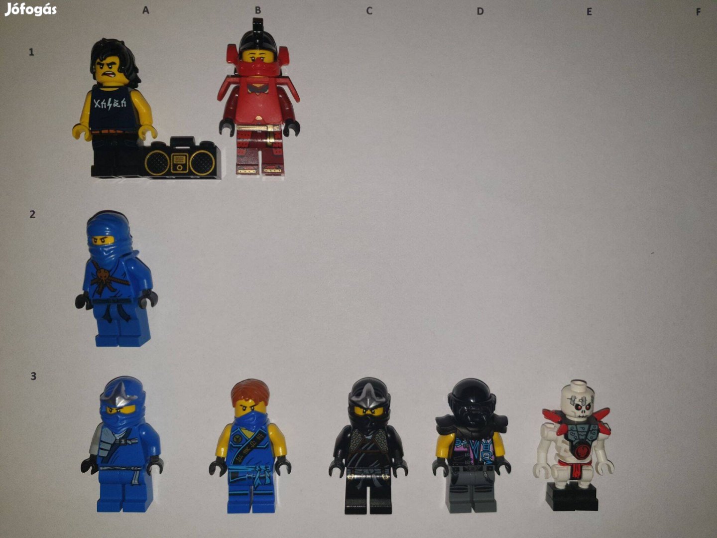 Ninjago LEGO figurák