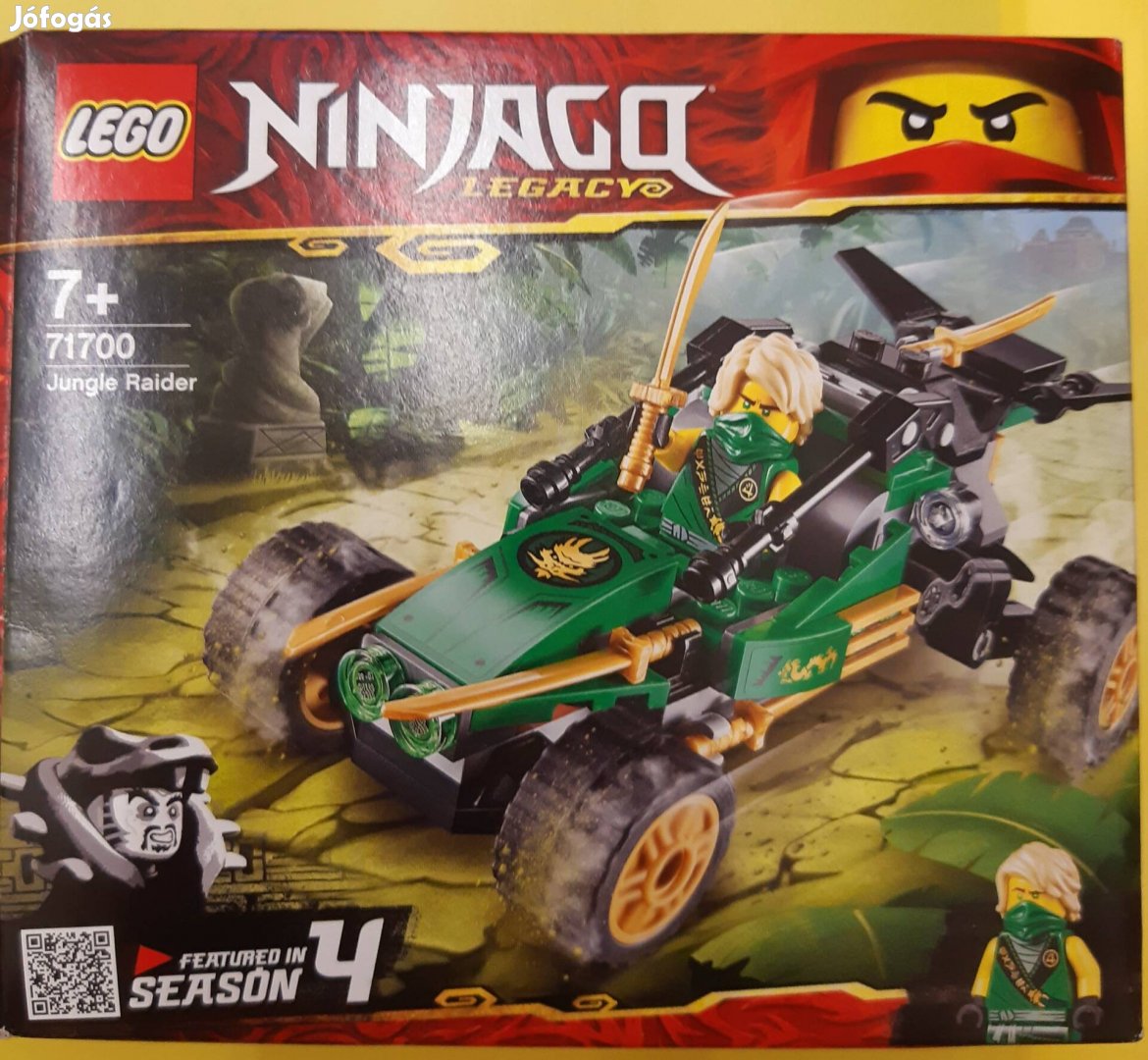 Ninjago Lego terepjáró autó és figura