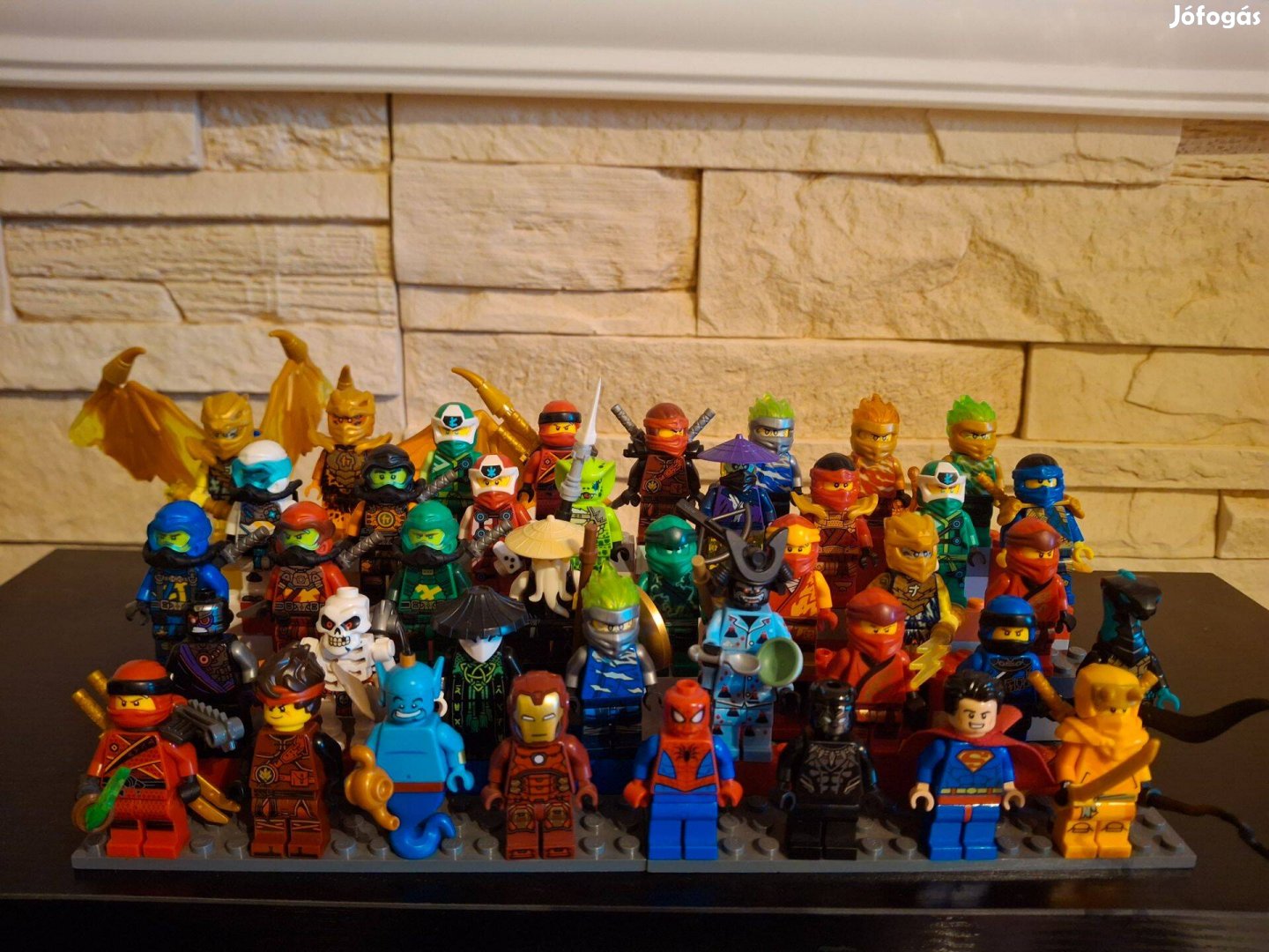 Ninjago, Marvel, dc lego-figurák