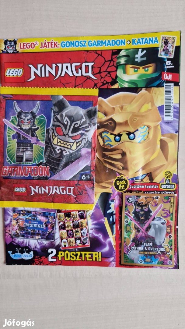 Ninjago újság Garmadon figurával