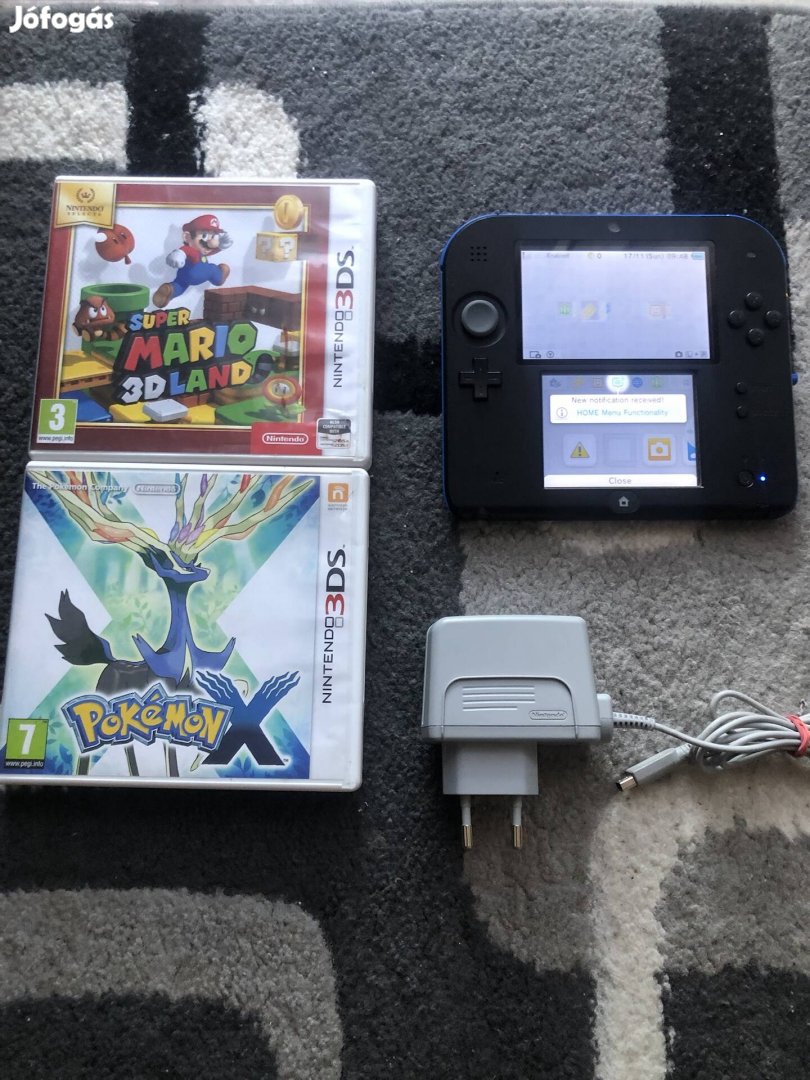 Nintendo 2ds+ 2 játék