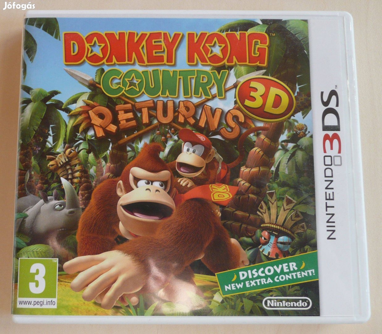 Nintendo 3DS Donkey Kong Country Returns Játék