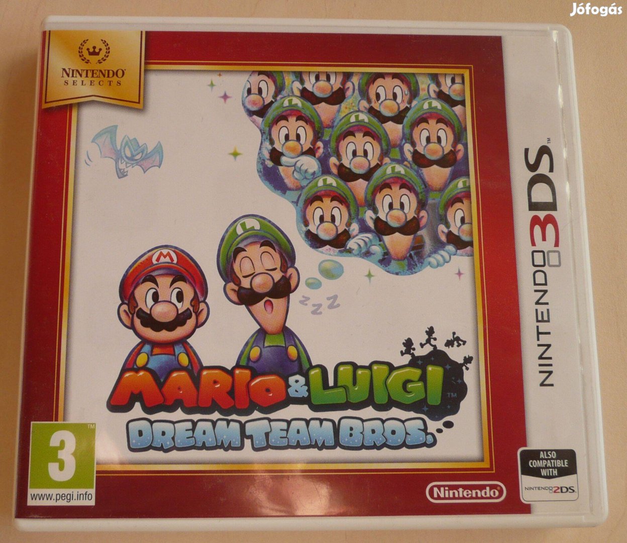 Nintendo 3DS Mario & Luigi Dream TEAM BROS Játék