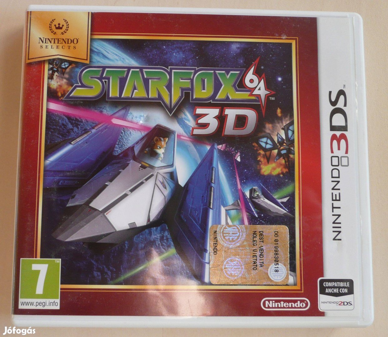 Nintendo 3DS Starfox 64 Játék